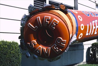 1980s America -  Lifesaver factory, Port Chester, New York 1982
