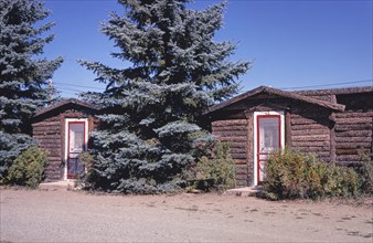 1980s United States -  Horseshoe Motel, Eagle Nest, New Mexico 1980