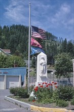 2000s United States -  Captain John Mullan Monument, Mullan, Idaho 2004