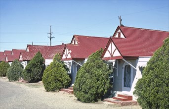 1970s United States -  English Motel, Amarillo, Texas 1977