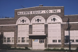1980s America -  Allstate Equipment, Greensboro, North Carolina 1982