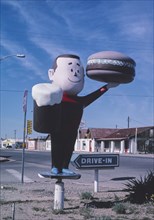 2000s America -  Carter's Drive-in statue, Wilcox, Arizona 2003