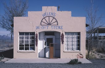 2000s America -  Helen's In Out Store, Bowie, Arizona 2003