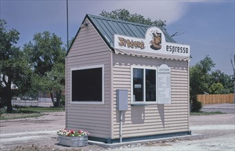 2000s America -  Jitters Espresso, Wheatland, Wyoming 2004