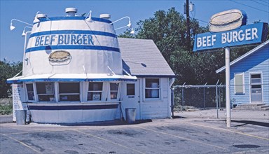 1980s America -   Beef Burger, Amarillo, Texas 1982
