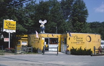 1970s America -  The Cheese House, Sturbridge, Massachusetts 1977