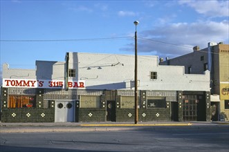 1970s America -  Tommy's 3115 Bar, El Paso, Texas 1979