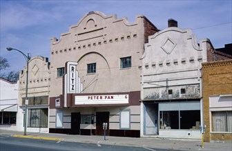 1970s America -  Ritz Theater, Council Grove, Kansas 1977