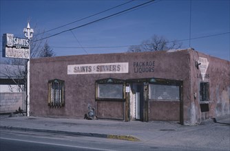2000s America -  Saints & Sinners Liquor Store, Espanola, New Mexico 2003