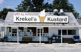 2000s America -  Krekel's Custard, Decatur, Illinois 2003