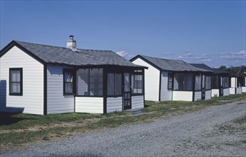 1980s United States -  Green Moth Cabins, Trenton, Maine 1984