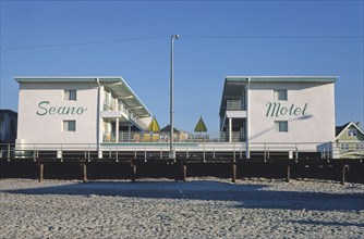 1970s United States -  Seano Motel, Ocean City, New Jersey 1978