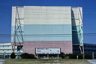 1980s America -  Drive-in, Holiday, Florida 1980