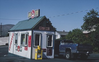 2000s America -  Java Stop Espresso, Lewiston, Idaho 2004