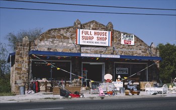 1990s America -  Full House Swap Shop, Weatherford, Texas 1993