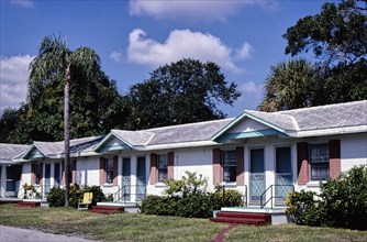 1980s United States -  Riverside Motel, Palmetto, Florida 1980