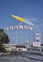 1970s America -  Zodiac Cocktail Lounge, South Daytona Beach, Florida 1979