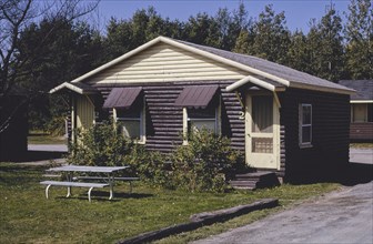 1990s United States -  Moosehead Cabins, Scarborough, Maine 1995