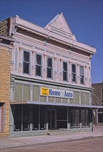 1990s America -  Schermerhorn and Lang Building, Avenue E, Wilson, Kansas 1996
