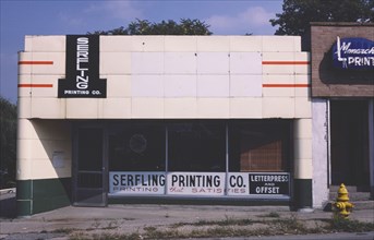 1980s America -  Serfling Printing Co, Grand Rapids, Michigan 1980