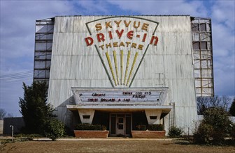 1970s America -  Skyview Drive-In, Dothan, Alabama 1979