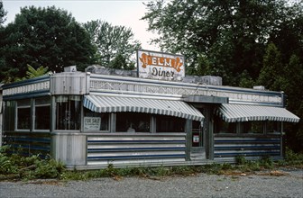 1970s America -   Elm Diner, Kingston, New York 1976