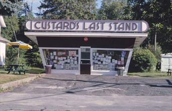 2000s America -  Custard's Last Stand, Long Lake, New York 2002