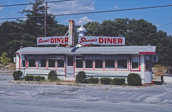 1980s America -   Sission's Diner, South Middleboro, Massachusetts 1984
