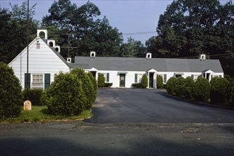 1970s United States -  Colonial Park Motel, Meridian, Connecticut 1978
