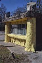 1970s America -  The Stump Cafe, Liberty, Texas 1979
