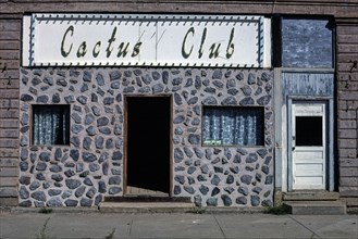 1980s America -  Cactus Club, Marmarth, North Dakota 1987