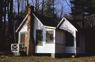 1980s United States -  White House Cabin, Bolton Landing, New York 1985