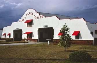 1970s United States -  Alamo Plaza Hotel Courts, Shreveport, Louisiana 1979