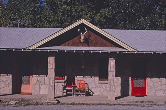 1980s United States -  Pine Lodge Motel, Bull Shoals, Arkansas 1980