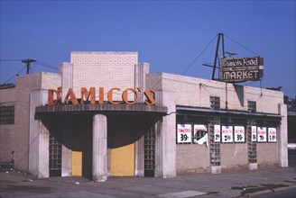 1980s America -  D'Amico's Food Market, Grand Rapids, Michigan 1980