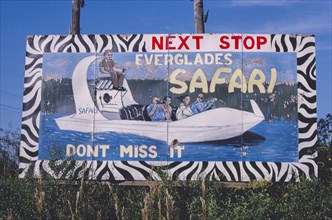 1980s America -   Everglades Safari, Florida 1980