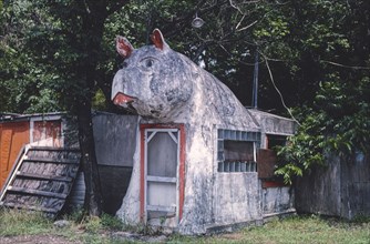 1980s America -  Pig Stand, San Antonio, Texas 1982