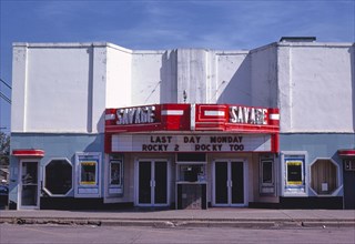 1970s America -  Savage Theater, Booneville, Arkansas 1979