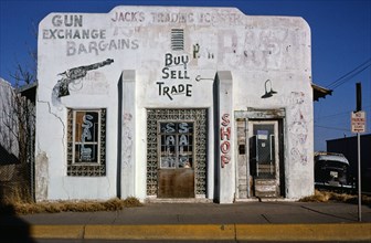 1970s America -   Jack's Trading Center, Carlsbad, New Mexico 1979