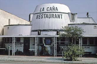 1990s America -   La Cana Restaurant, North Hollywood, California 1991