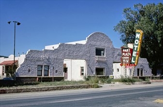 1980s United States -  Park Plaza Motel, Raton, New Mexico 1980