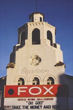 1970s America -  Fox Theater, Riverside, California 1978