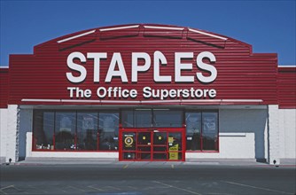 2000s America -  Staples Office Superstore, Nampa, Idaho 2004