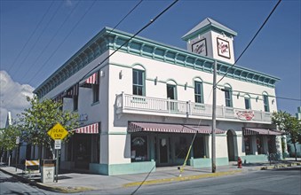 1990s America -  Coca Cola Bottling Co, Simenton Street, Key West, Florida 1990