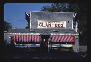 1980s America -   Clam Box, Ipswich, Massachusetts 1984