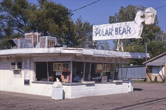 1970s America -  Polar Bear Ice Cream, Texarkana, Arkansas 1979