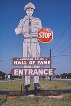 1980s America -   Police Hall of Fame, Titusville, Florida 1980