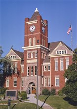 1980s United States -  Dickinson County Courthouse (1896), Iron Mountain, Michigan 1988