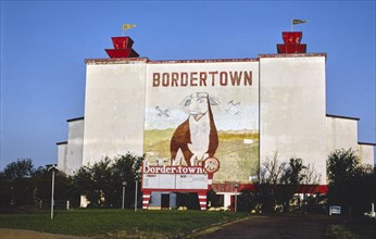 1980s America -  Bordertown Drive-In, Laredo, Texas 1982