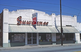 1970s America -  Suwannee Food Store, Kingsland, Georgia 1979